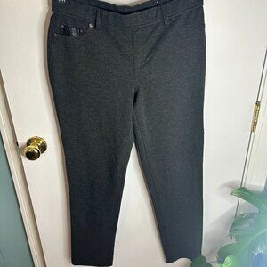 Vintage Charter Club Slim Ankle Pants – Dark Gray – Size 6